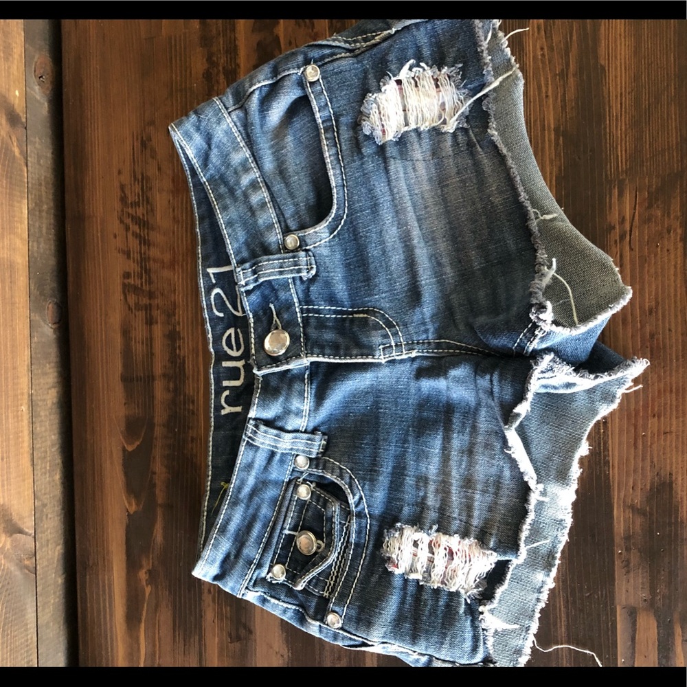 Jean shorts